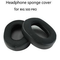1 pair high quality soft foam cushion earpads replacement for plantronics rig 500pro earpads repair parts comfort earmuffs