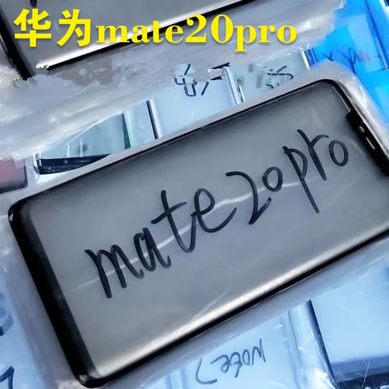 Mate20 Pro Сенсорный экран для Huawei Mate 20 Передняя стеклянная крышка ЖК дисплей внешняя