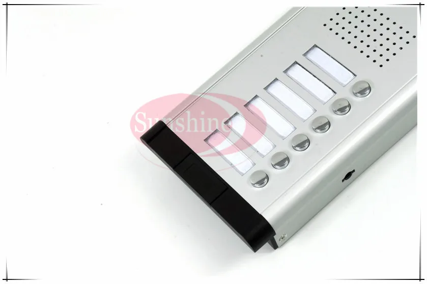 Наружная камера CCD объектив наружный блок видео домофон системы с 10 кнопками для