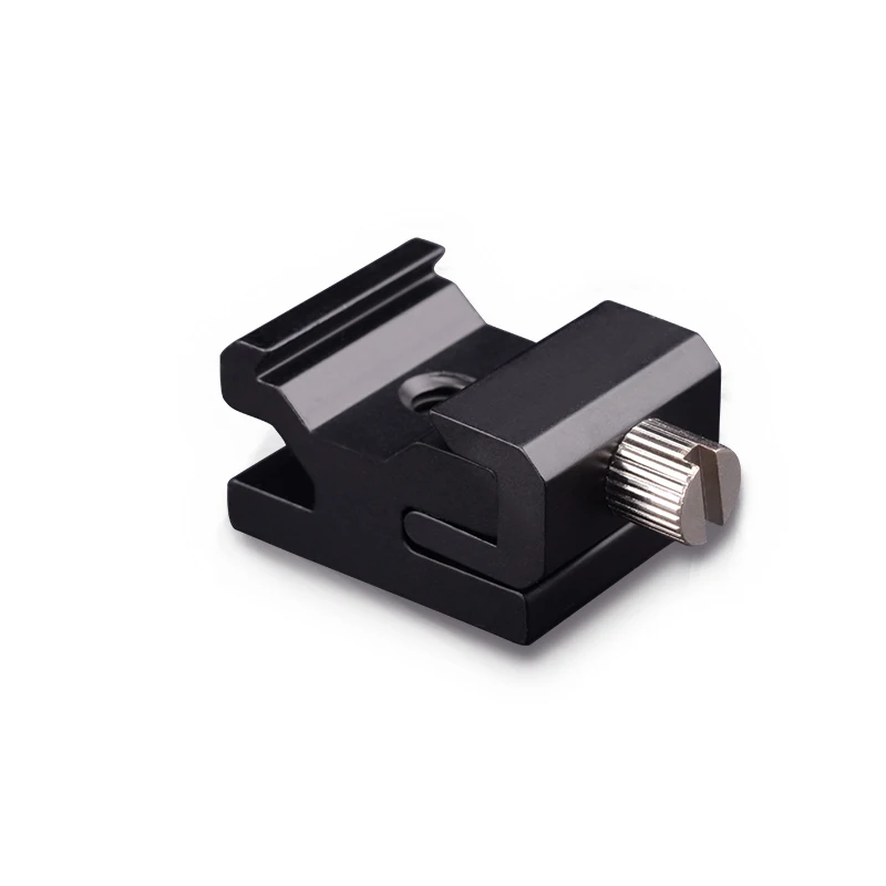 10 шт./лот металлический держатель для вспышки холодной обуви с 1/4 винтом штатива