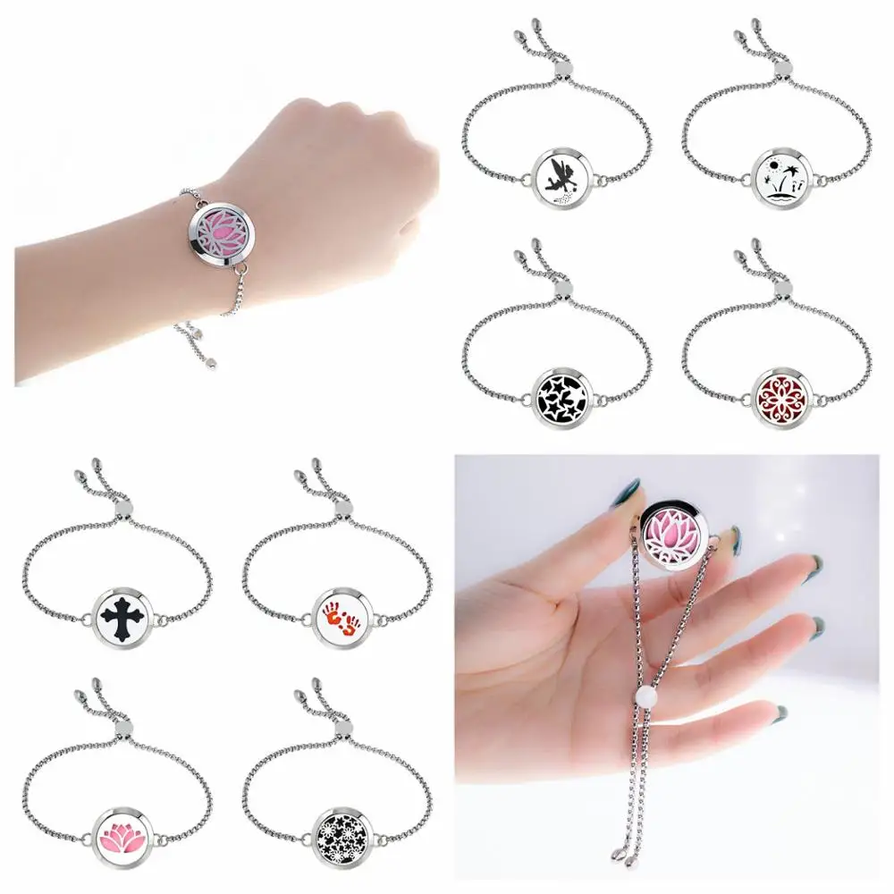 Детский браслет с ангелом звездой лентой крестом собакой эфирное масло диффузор