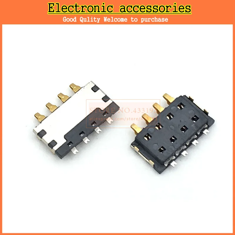 5 шт. 4 контакта Оригинальный Новый внутренний зажим для батареи контактный