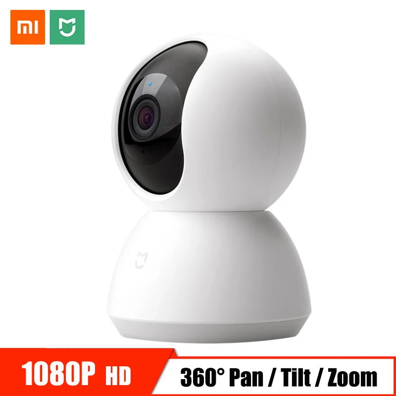Xiaomi IP камера WiFi 1080P HD умная домашняя камера видеонаблюдения Мини Беспроводной Детский монитор PTZ инфракрасная камера ночного видения видео веб-камера