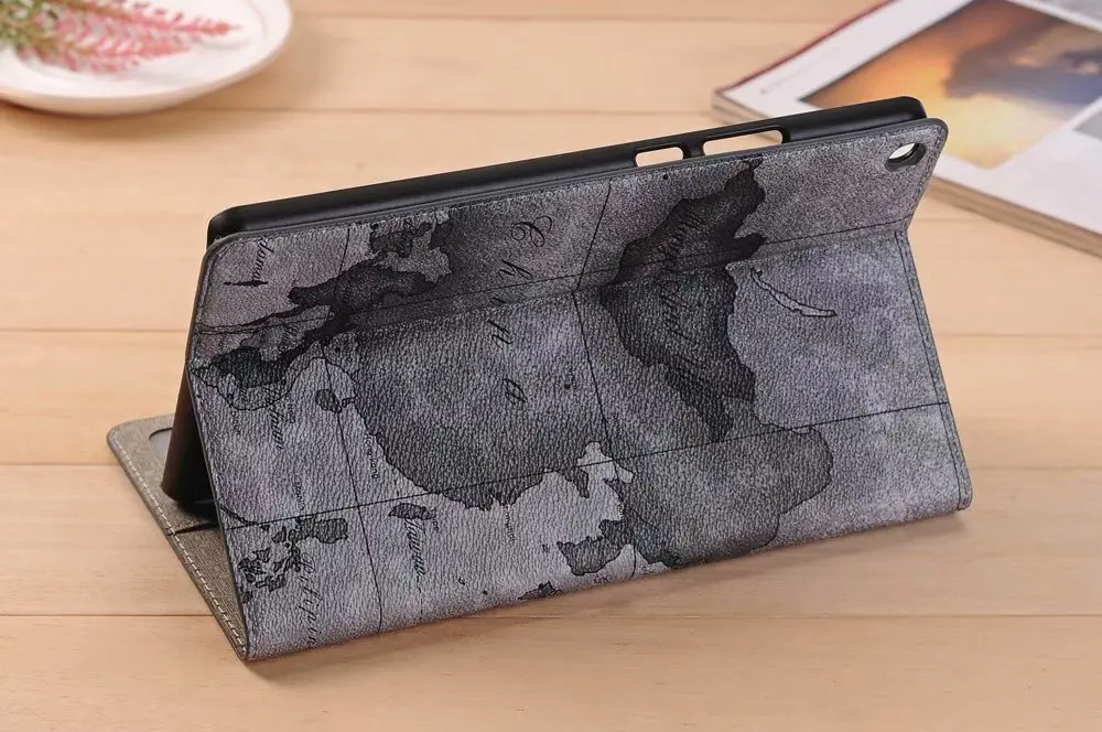 Деловой кожаный чехол для huawei MediaPad T3 8,0 KOB-L09 KOB-W09 8,0 дюймов, подставка для планшета с отделением для карт+ подарок