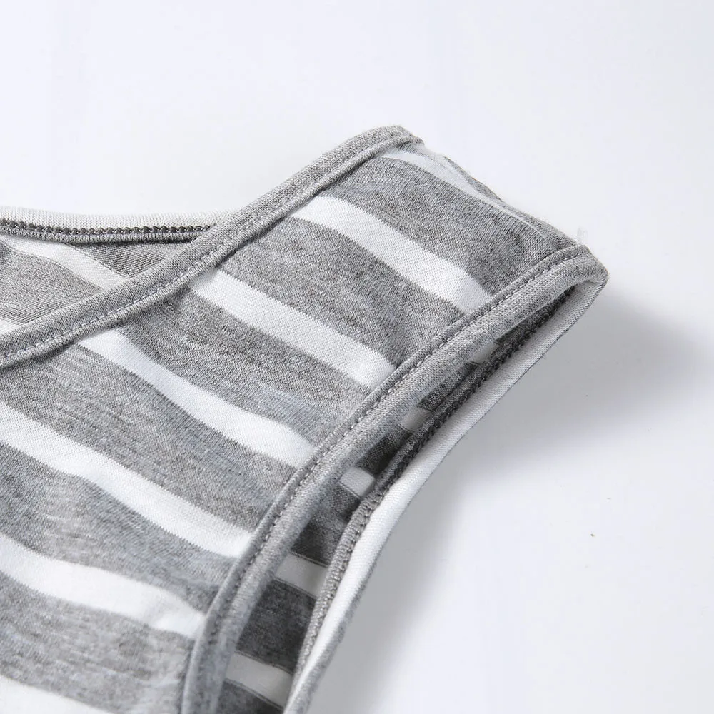 Женское платье для кормления летнее в полоску без рукавов беременных платья 2019 |