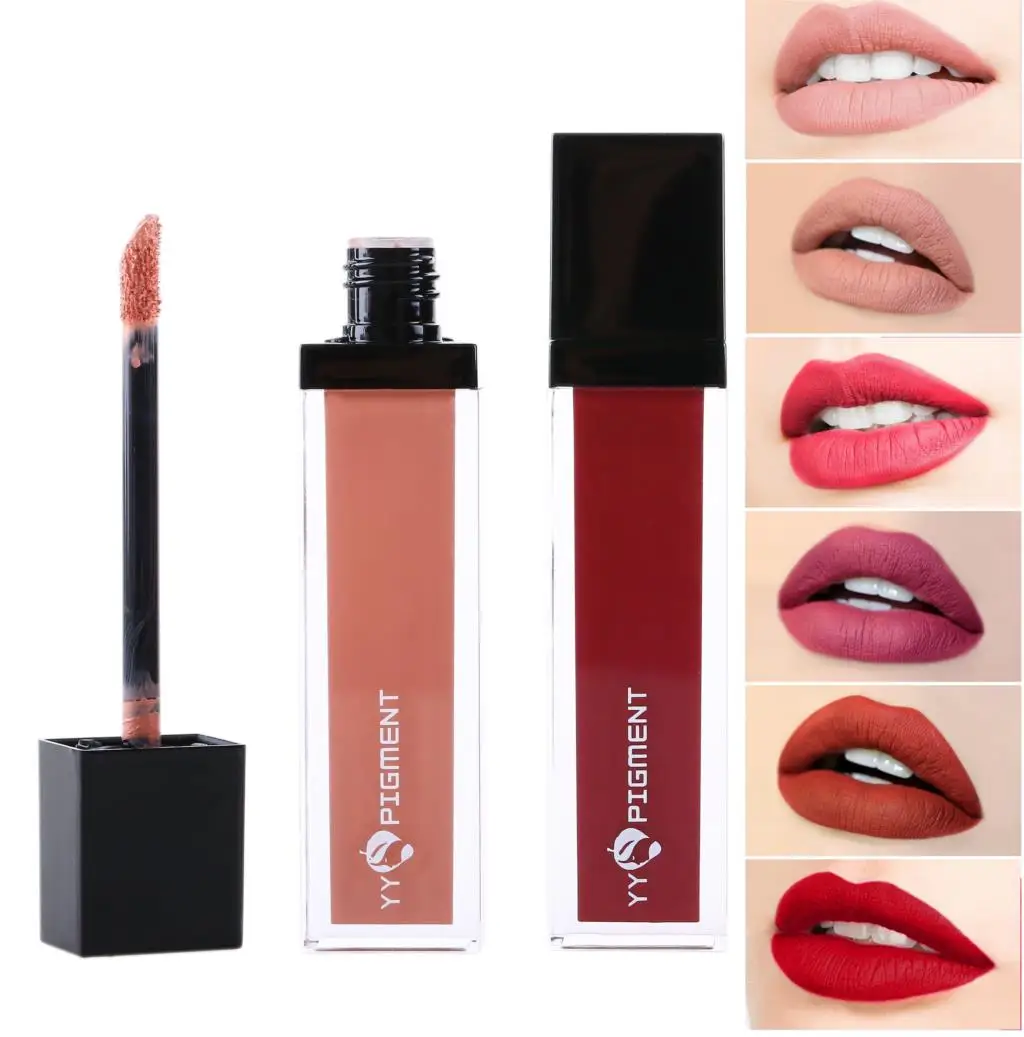 YY пигмент новейшая коллекция долговечная Матовая жидкая помада для губ