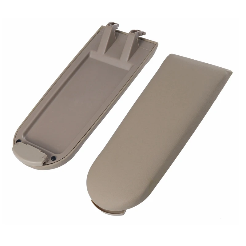 Черный бежевый серый кожаный подлокотник центральной консоли Крышка для VW Passat