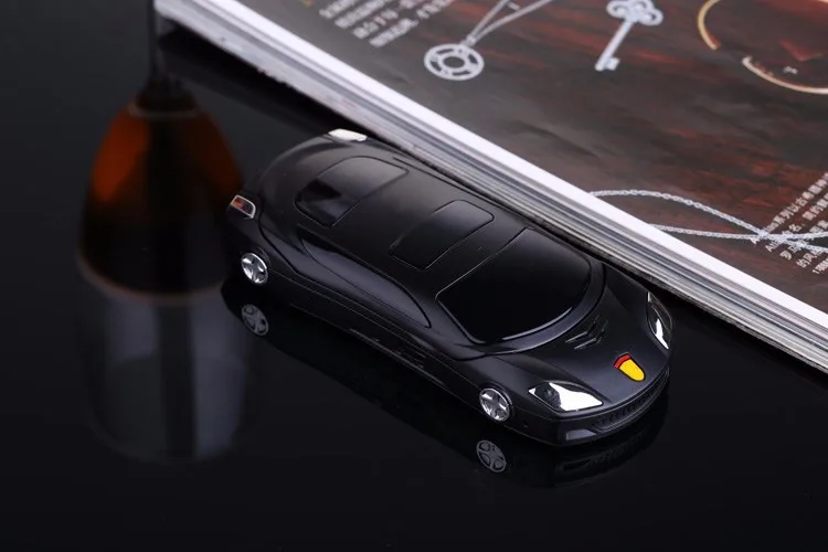 Роскошный автомобильный флип-телефон NEWMIND F15 Bluetooth Mini celular с двумя sim-картами 800 мАч разблокированный маленький мобильный телефон - Цвет: Black