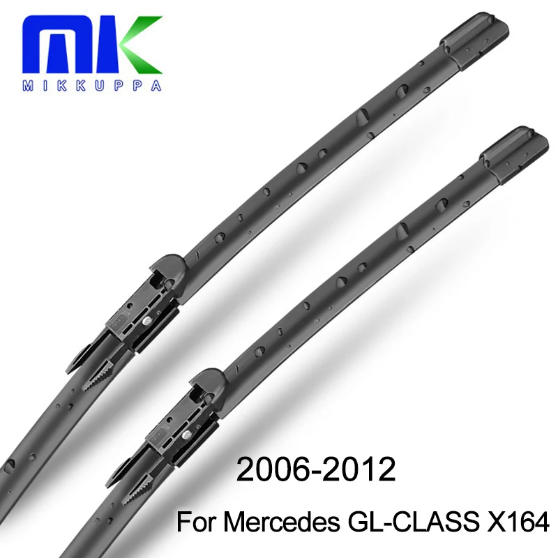 Щетки стеклоочистителя MIKKUPPA для Mercedes Benz GL Class X164 X166 GL 350 400 450 500 550 63 от 2006 до - Цвет: 2006-2012 (X164)
