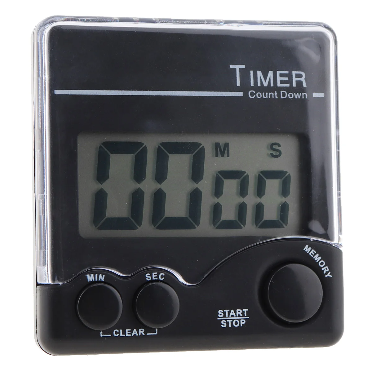 

Flexible Design Magnetic Electronic ABS + PS Digital Timer with Bell Prompt and Large LCD Display for Laboratory Kitchen