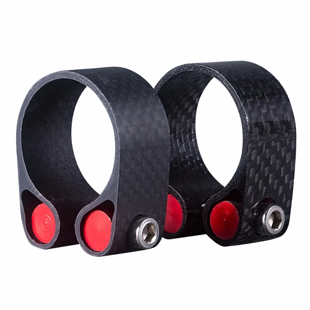 Подседельный штырь из углеродного волокна матовая глянцевая поверхность 3K зажим