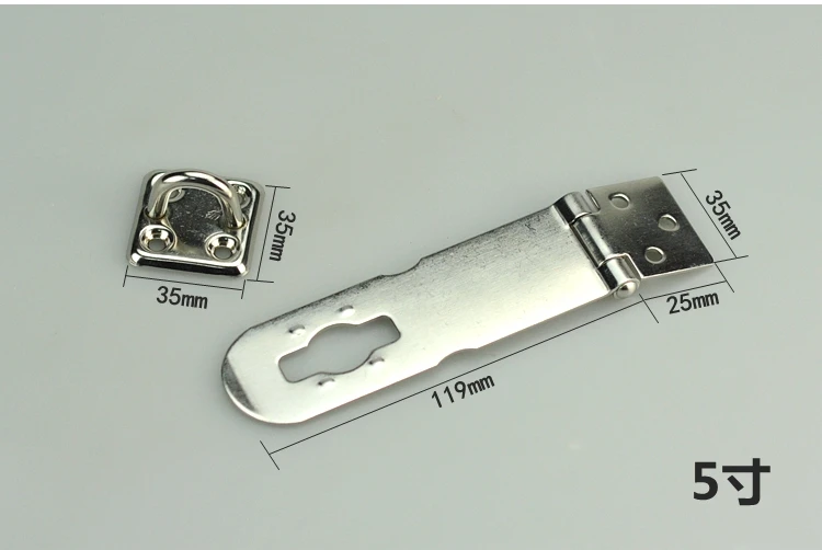 5 дюймовая дверная защелка навесной замок уплотненная Скоба из нержавеющей стали