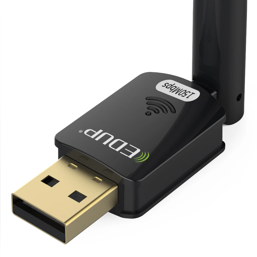 EDUP usb wifi адаптер 150 Мбит/с высоким коэффициентом усиления 6dbi антенна 802.11n