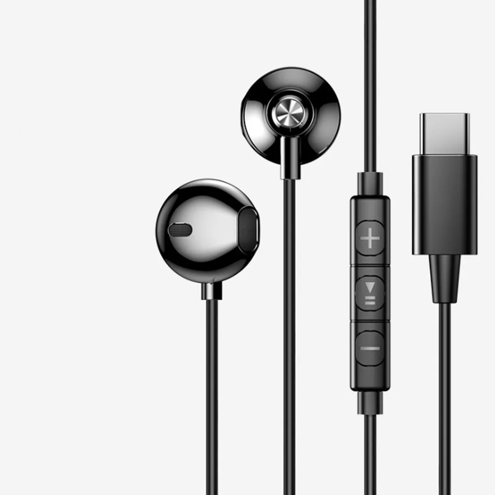 Шумоподавление Тип C наушники для Xiaomi A1 A2 Mix 2s Samsung Note 10 S10 S9 зарядка спортивные