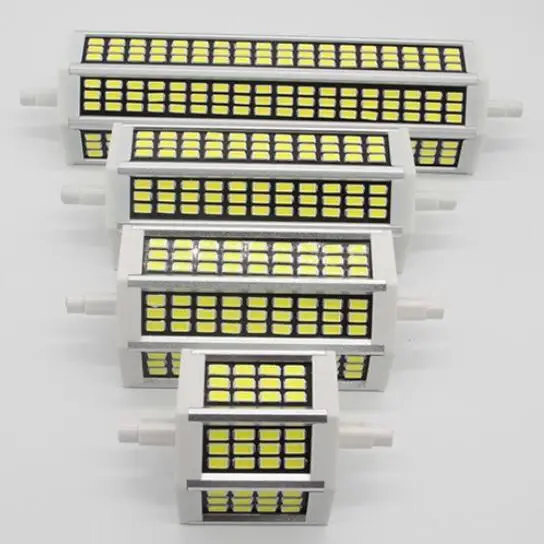 R7S Светодиодная лампа 78 мм 118 135 189 10 Вт 20 25 30 SMD5730 220 в 230 В Замена галогенные лампы