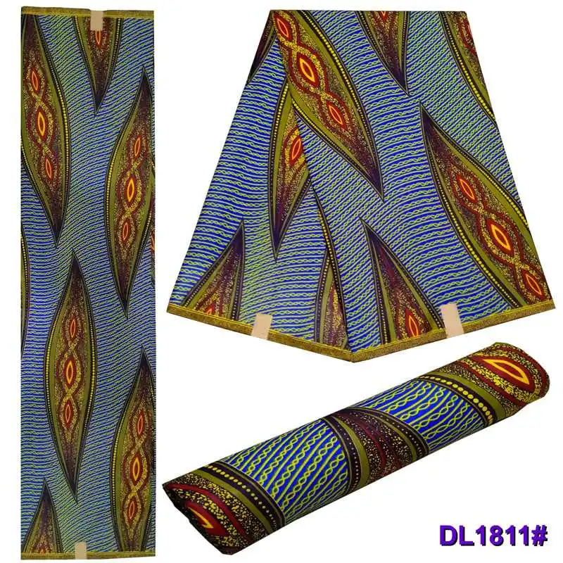 Африканский Национальный Ветер полиэстер Всесезонная печать батик ткань DIY 1 шт. 6