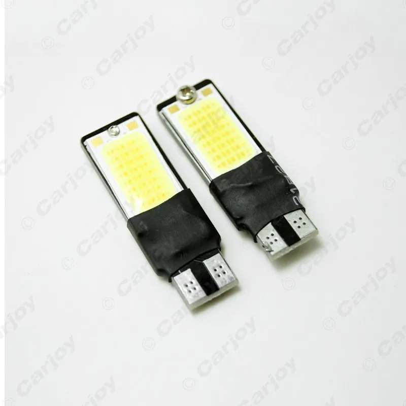 LEEWA 10pcs T10 LED 194 168 W5W COB Interior Bulb Light Parking Backup Brake Lamps Canbus No Error Cars xenon Auto Led Car | Автомобили и