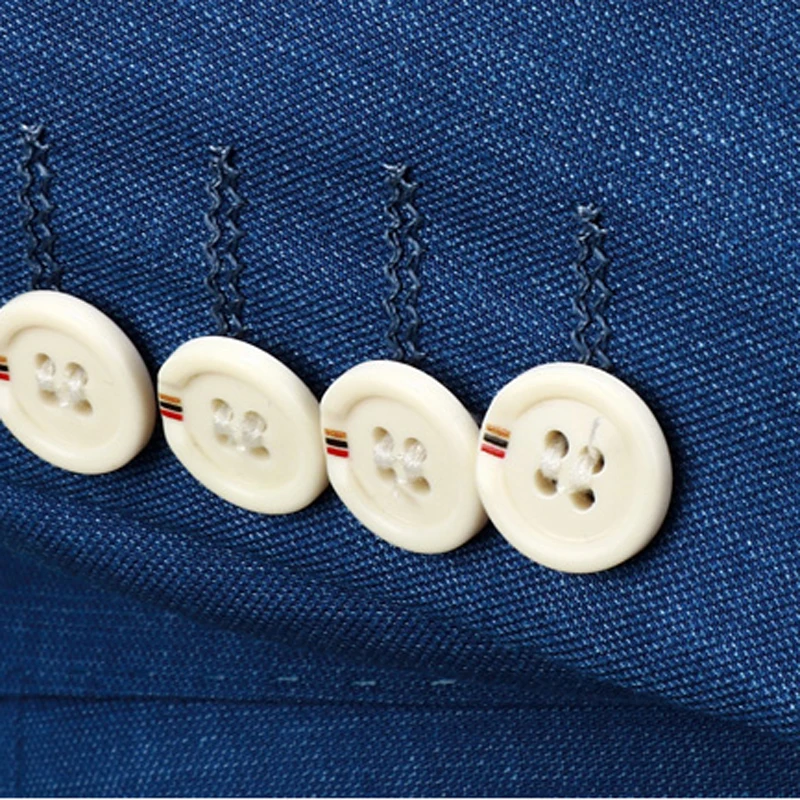 Мужской деловой костюм на одной кнопке большой размер S-4XL 2017 | Мужская одежда