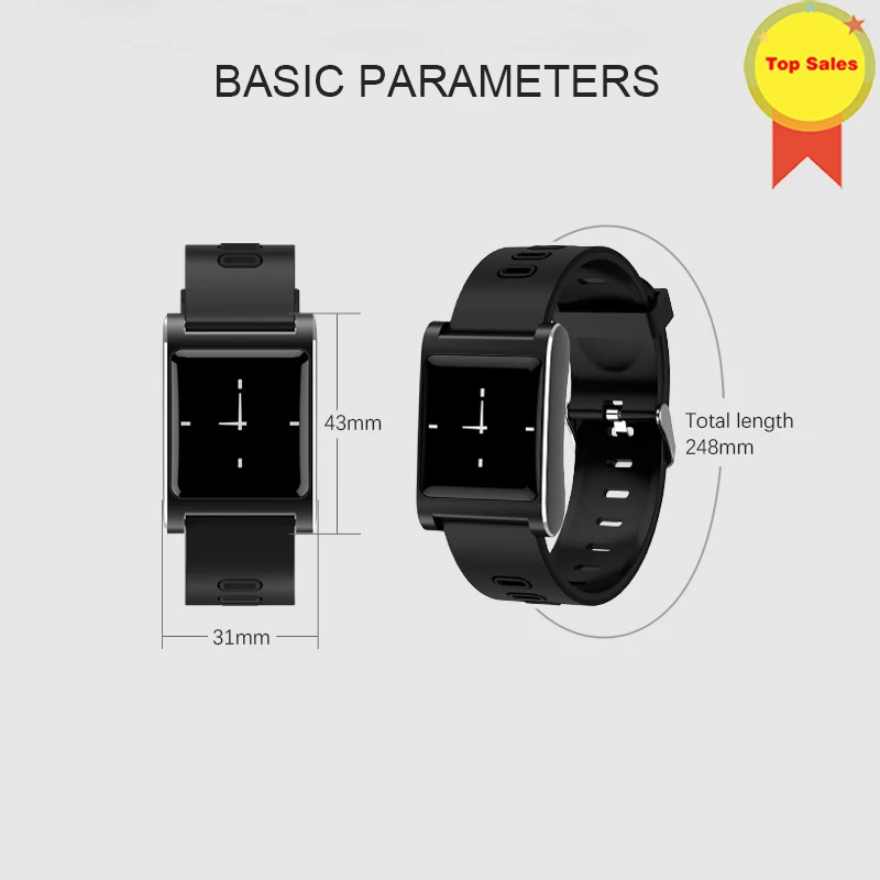 Оригинальные заводские Смарт-часы smartband умный браслет мужской с цветным экраном 1