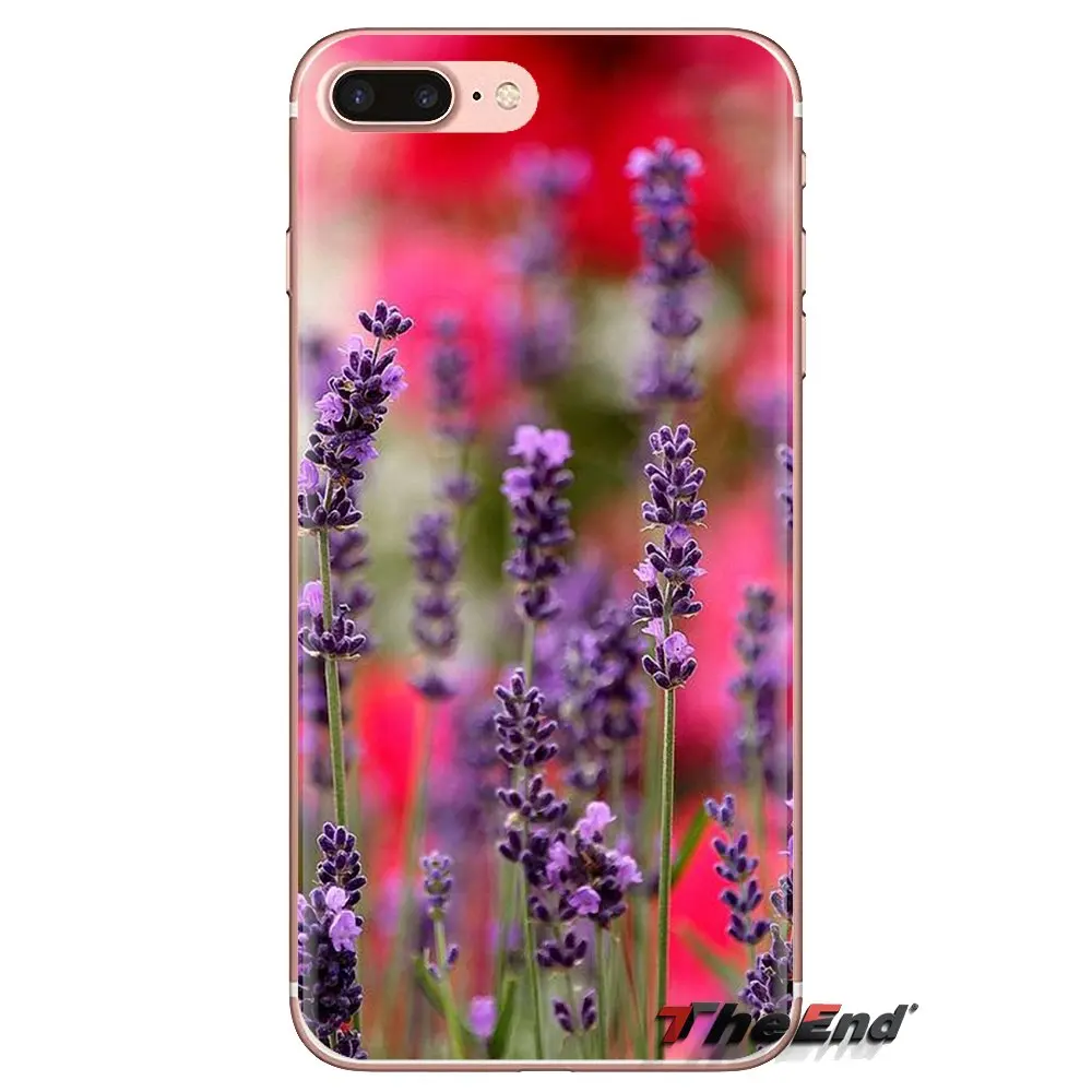 Силиконовый чехол для Huawei Nova 2 3 2i 3i Y6 Y7 Y9 Prime Pro GR3 GR5 2017 2018 2019 Y5II Y6II Лавандовый цветок