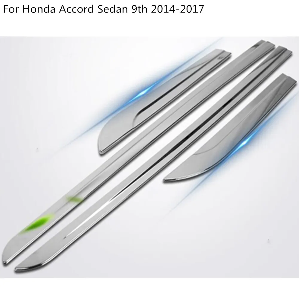 Автомобильная хромированная накладка на дверь из АБС-пластика молдинг потоковая