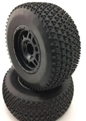 1/10 on road short course car small pin tire set for REMO slash VKAR Hobao 10SC 4pcs | Игрушки и хобби