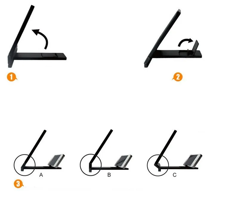Портативный складной 3X мобильного телефона Экран Лупа объектив HD Expander увеличить