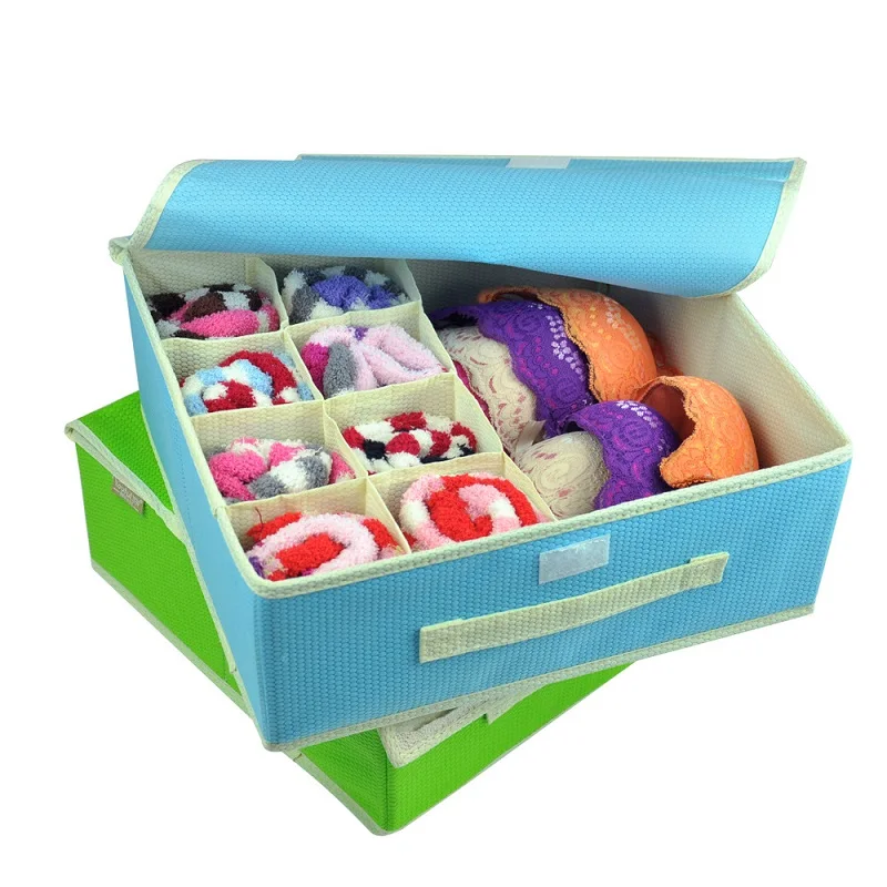 3 цвета многофункциональное Нижнее белье коробка для хранения нижнее носки