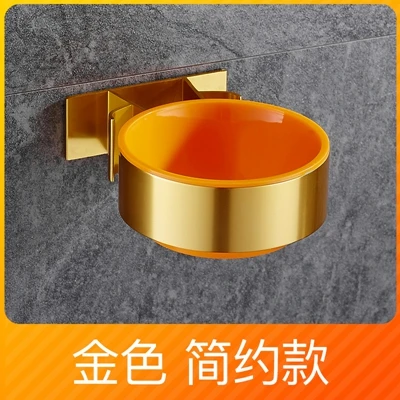 Golden Houmaid аксессуары для ванной комнаты настенный электрический фен для хранения Вешалка Для Хранения Полки - Цвет: Golden