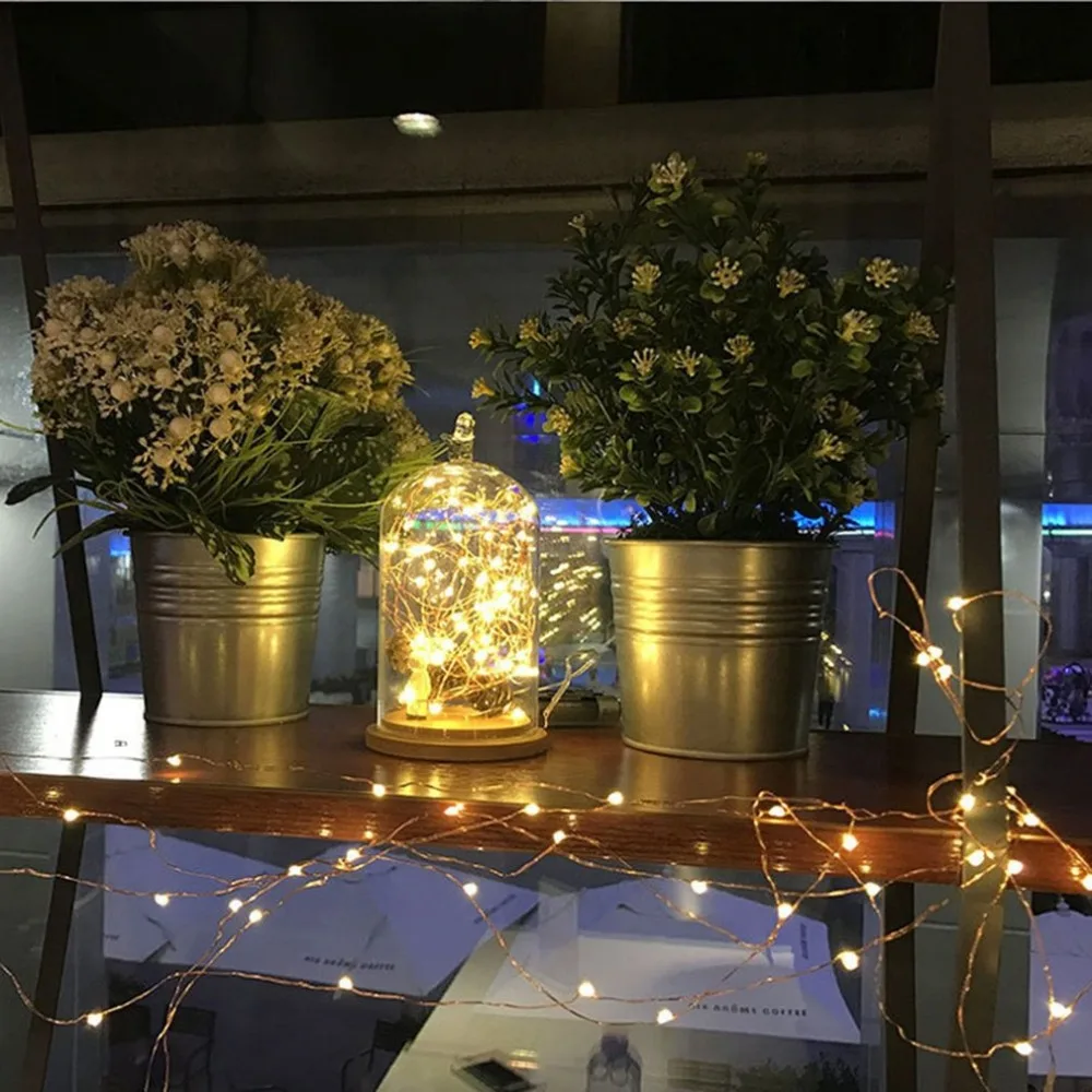 20 LED Battery Powered String Lights 2M Fairy for Christmas Party Decoration Holiday Birthday Gift | Освещение