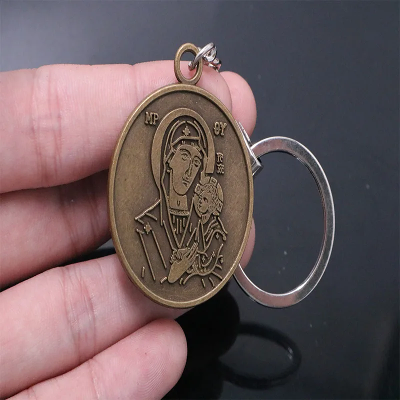 Религиозная медаль Saint Raphael брелок для ключей Anna кулон ювелирные изделия подарок