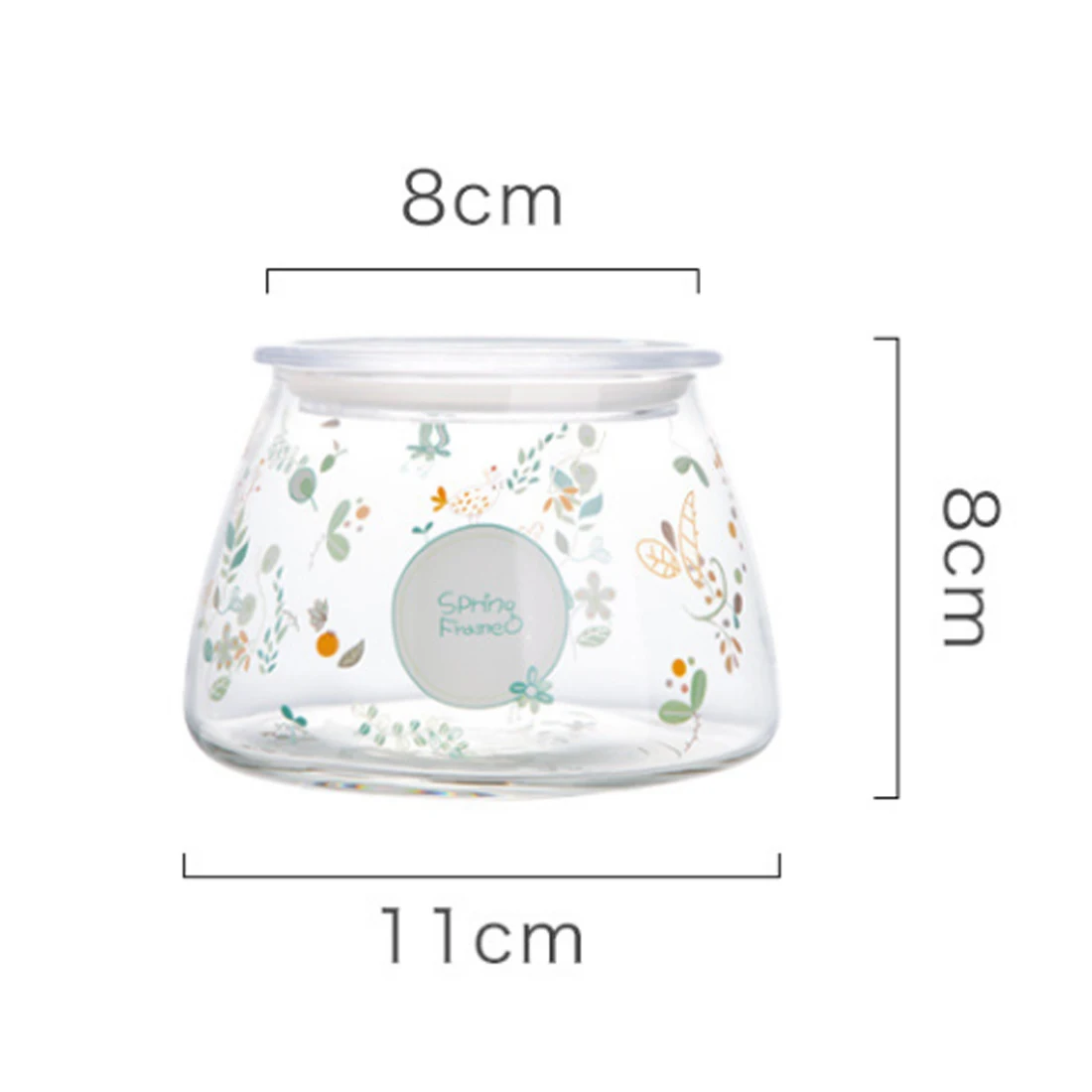 ITECHOR стеклянная герметичная банка для хранения бутылка цветочный чайник