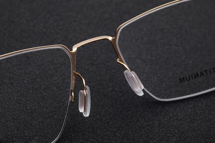 Титановые Безвинтовые очки, Корейская оправа для очков, мужские очки без оправы по рецепту, очки для близорукости, оптическая оправа Oculos De Grau Gafas