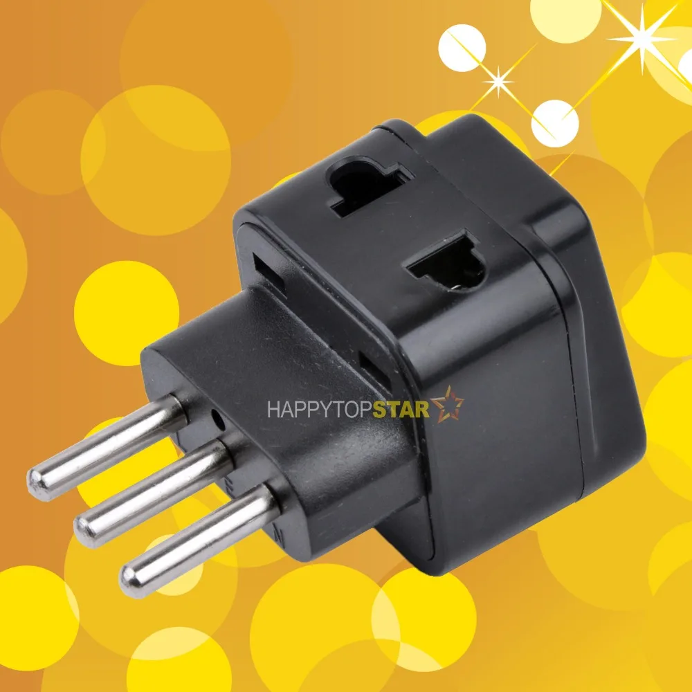 Универсальный сетевой адаптер с 3 контактами/2 контактами дорожный переменного