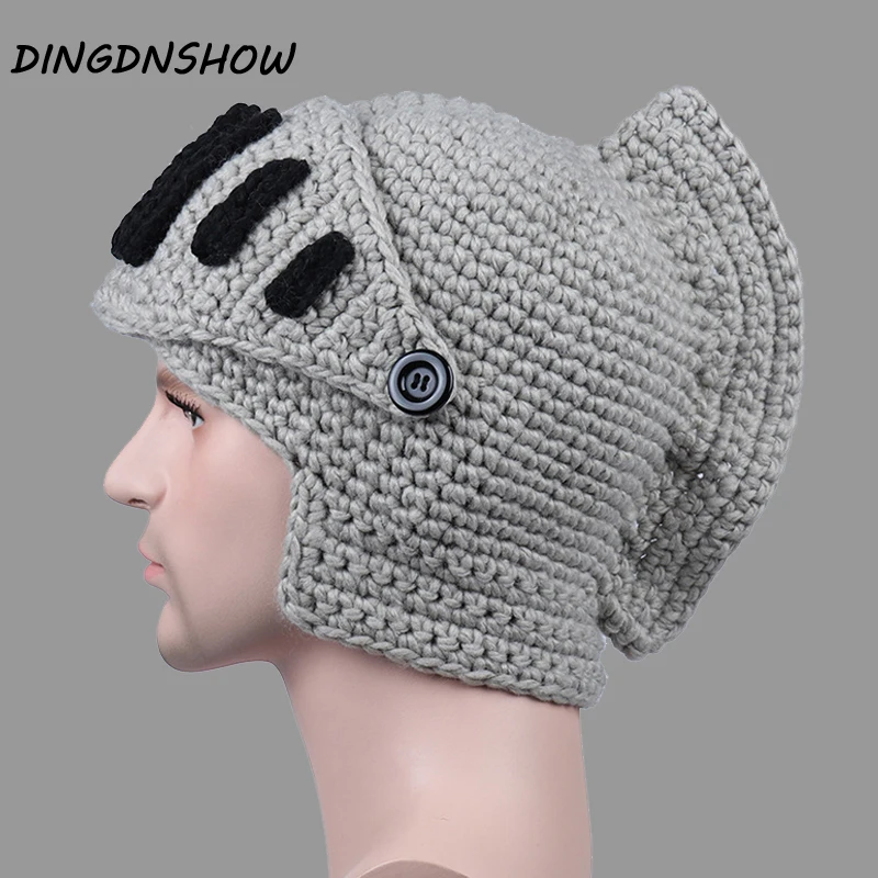 Мужская вязаная шапка DINGDNSHOW теплая хлопковая Лыжная Шапка в римском стиле 2019|knitted