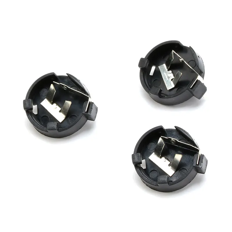 10PCS CR1220 round Button Coin Cell Battery Socket Holder Case Cover 3V battery Storage Box |