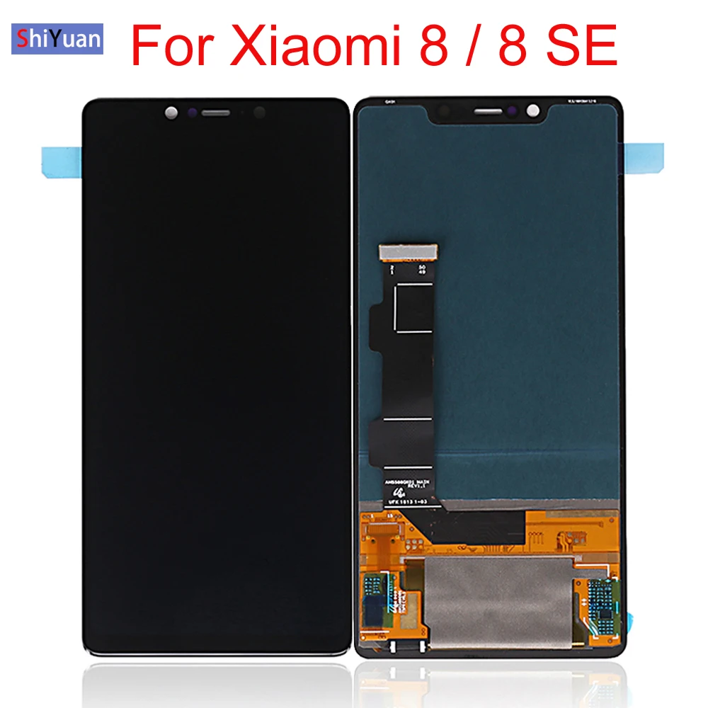 Сенсорный ЖК экран 5 88 дюйма для Xiaomi 8 SE Mi8 Mi8i сменный дигитайзер сенсорного экрана