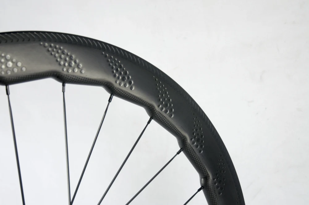 700c 50 мм Dimple Carbon дорожный велосипед колесная покрышка полный углеродного волокна