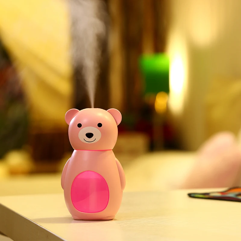 GXZ USB прекрасный увлажнитель &quotмедведь&quot с ночными огнями ультразвуковой