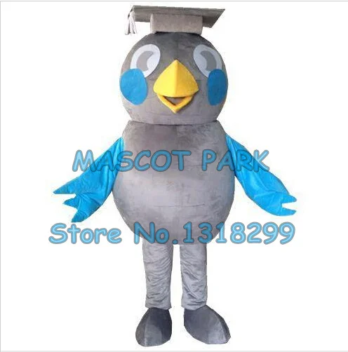

grey bird mascot costume custom adult size cartoon character cosply carnival costume 3393