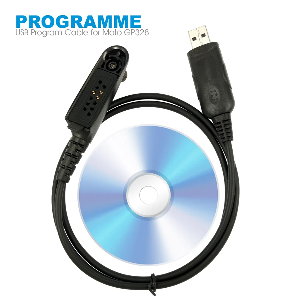 Фото USB Кабель для программирования рации Motorola Radio HT750 HT1250 PRO5150 GP328 GP340 GP380 GP640 GP680 GP960 GP1280 PR860 №1