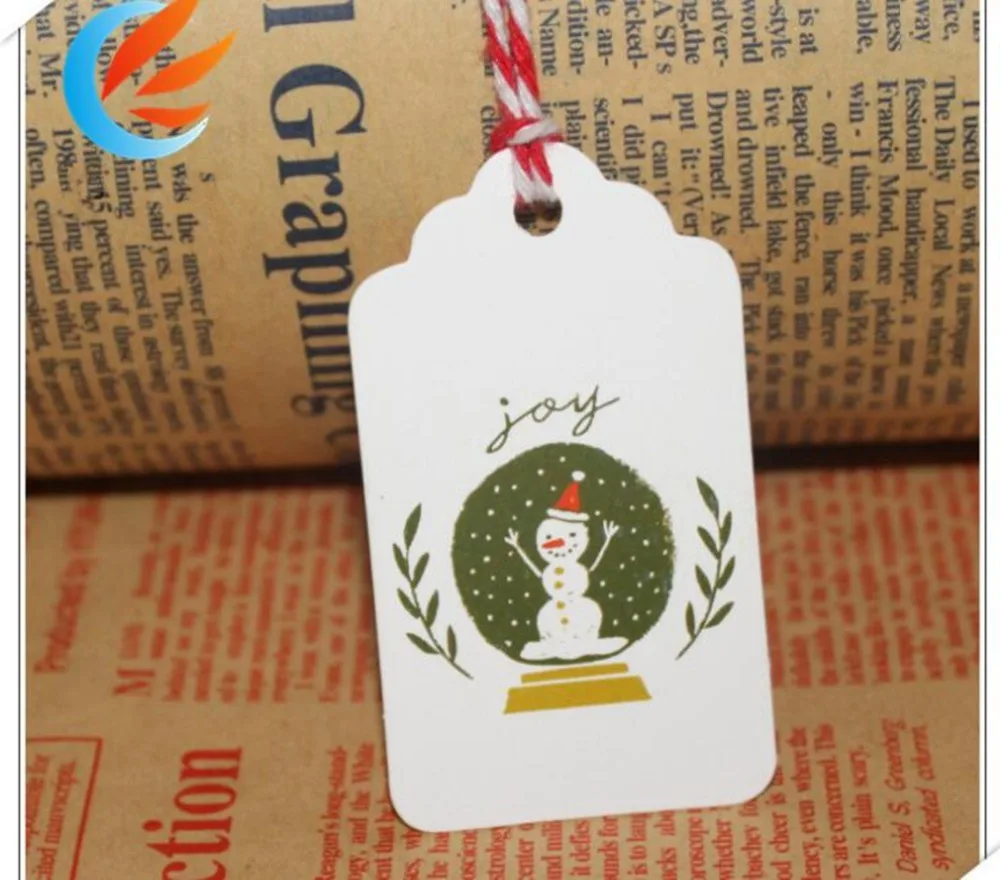 50 шт. ярлыки из крафт бумаги для рождественского фестиваля|tag string|print tag kraft paperlabel