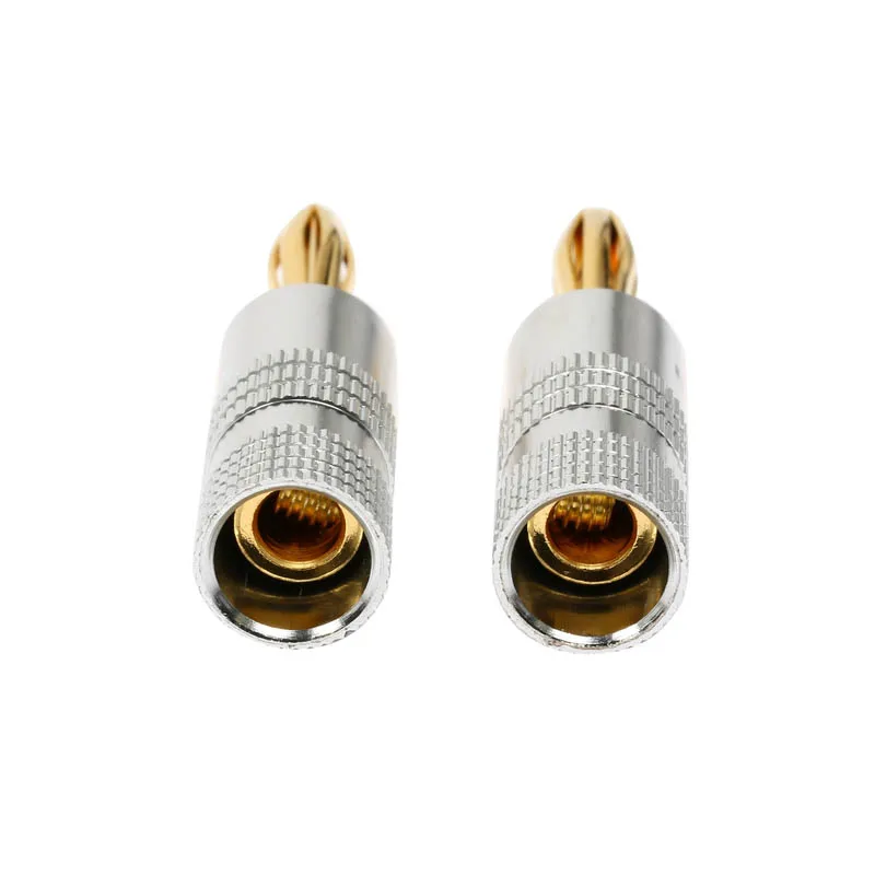 20 шт./10 пар высококачественный позолоченный музыкальный усилитель кабель