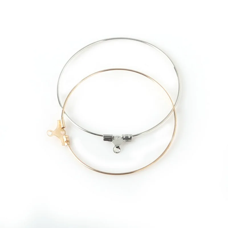 Горячая продажа 50 золотых/родиевых покрытых винным стеклом очаровательных