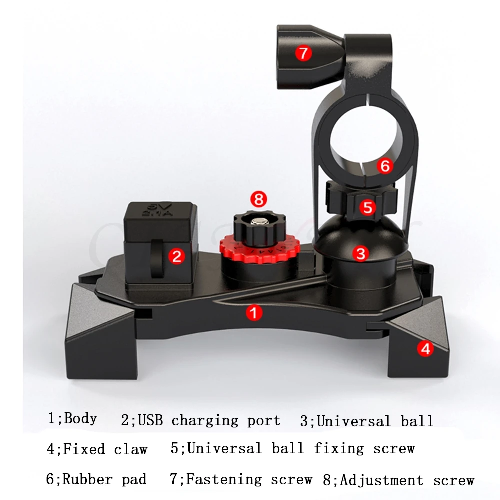 Универсальный мобильный телефон для мотоцикла USB зарядное устройство BMW F800GS F800R