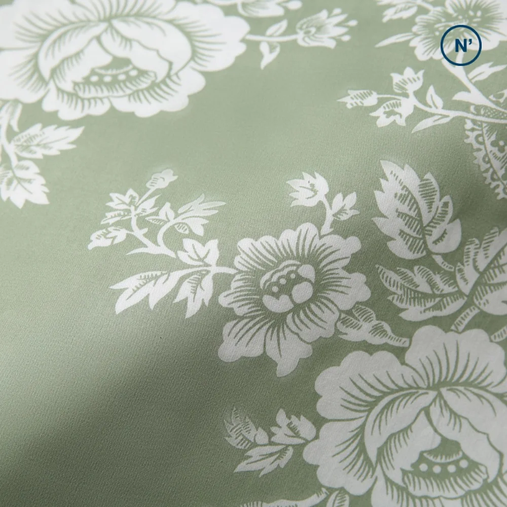 Brand100%Cotton Retro Plant Print comfortable bedding set bedclothes duvet quilt cover bed sheet pillow cases 4pcs/set | Дом и сад