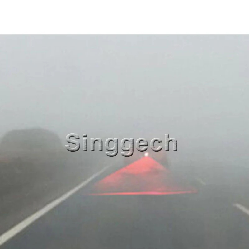 1X автомобиль красный лазерный задний противотуманный светильник для Mercedes W211 W203