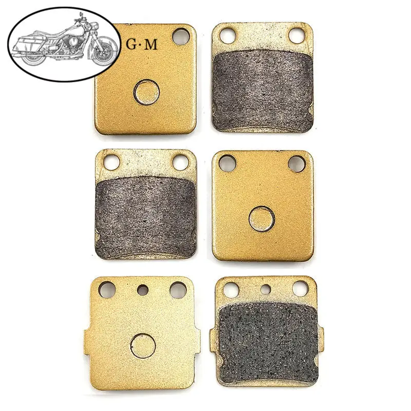 Передние/задние тормозные колодки для YAMAHA YFM125 Raptor 11-13 YFS200 Blaster 03-06 YFM350 Warrior Wolverine 92-04