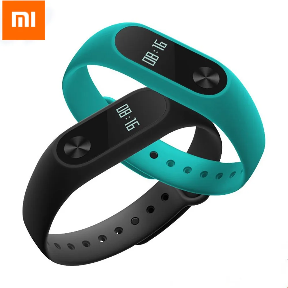 Оригинальный Xiaomi mi Группа 2 Смарт фитнес браслет Touchpad трекер сна IP67