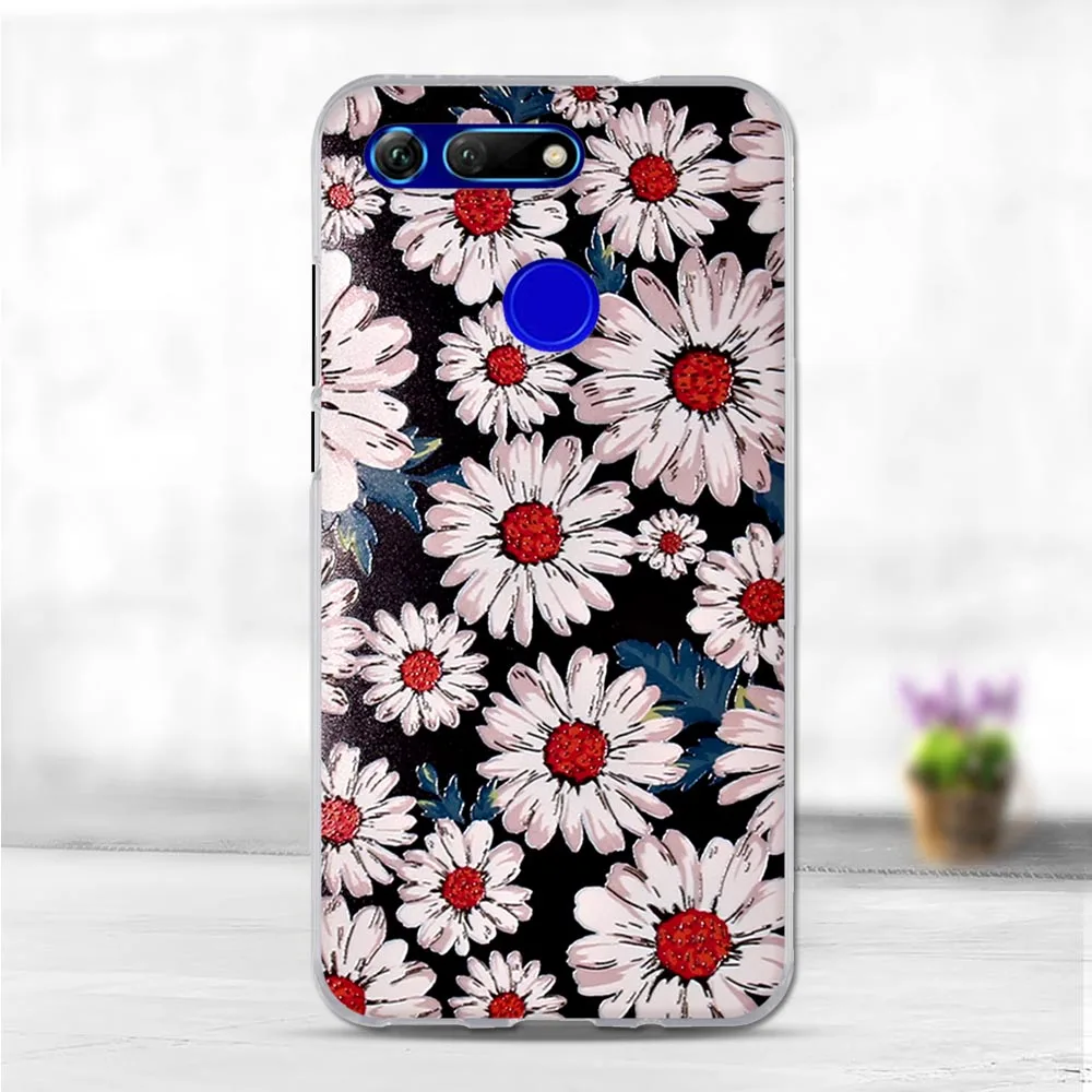 2 Чехол для Honor V20, чехол для huawei Honor View 20, мягкий силиконовый чехол, TPU, задняя крышка для huawei Honor V20, защитный чехол для телефона, Funda - Цвет: 2